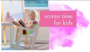 screen time for kids